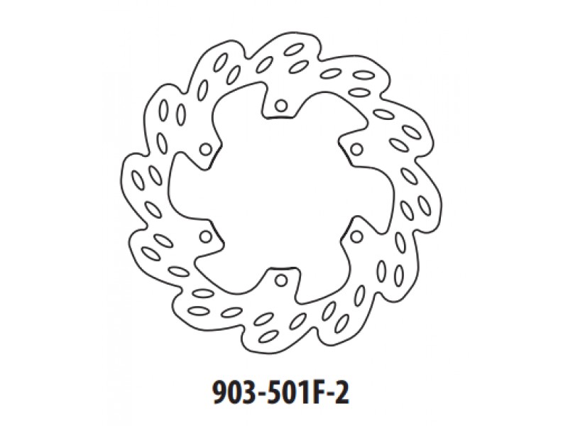Disc de frana GOLDFREN 903-501F-2 fata 245 mm Disc de frana GOLDFREN 903-501F-2 fata 245 mm