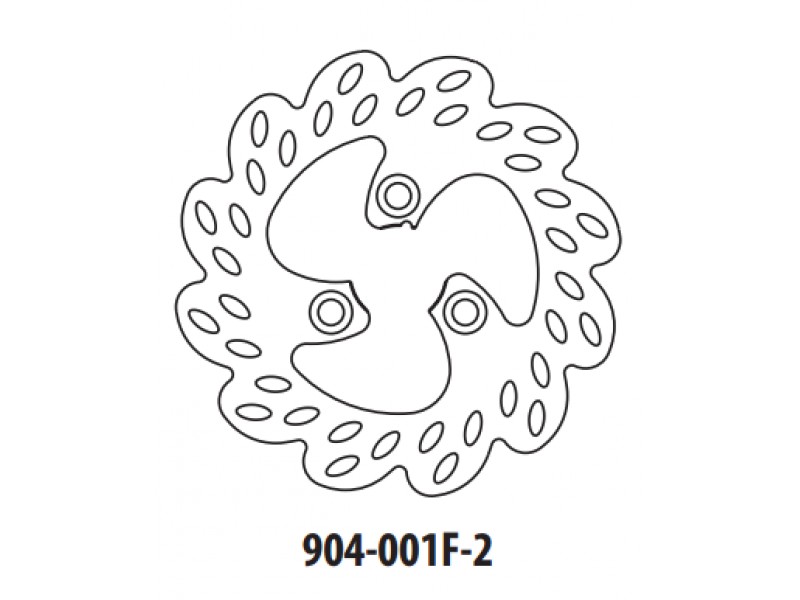 Disc de frana GOLDFREN 904-001F-2 fata 180 mm Disc de frana GOLDFREN 904-001F-2 fata 180 mm