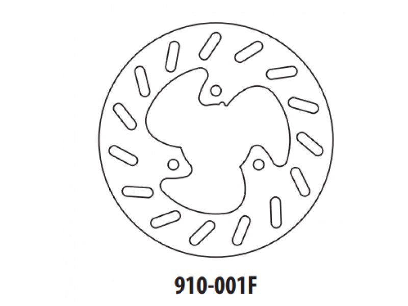 Disc de frana GOLDFREN 910-001F fata 190 mm Disc de frana GOLDFREN 910-001F fata 190 mm
