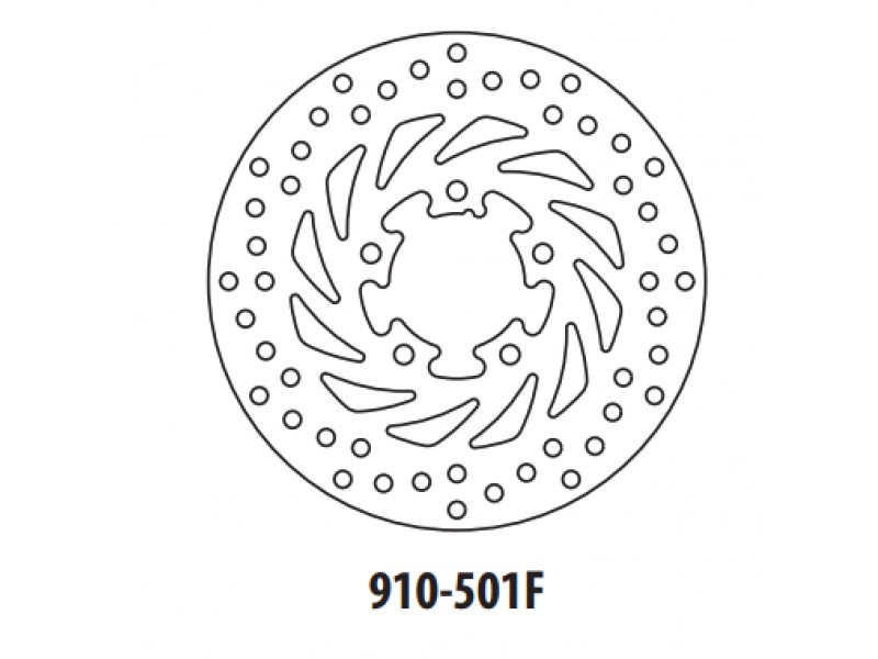 Disc de frana GOLDFREN 910-501F fata 220 mm Disc de frana GOLDFREN 910-501F fata 220 mm