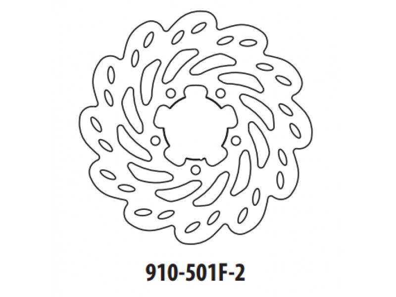 Disc de frana GOLDFREN 910-501F-2 fata 220 mm Disc de frana GOLDFREN 910-501F-2 fata 220 mm