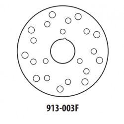 Disc de frana GOLDFREN 913-003F fata 154 mm Disc de frana GOLDFREN 913-003F fata 154 mm