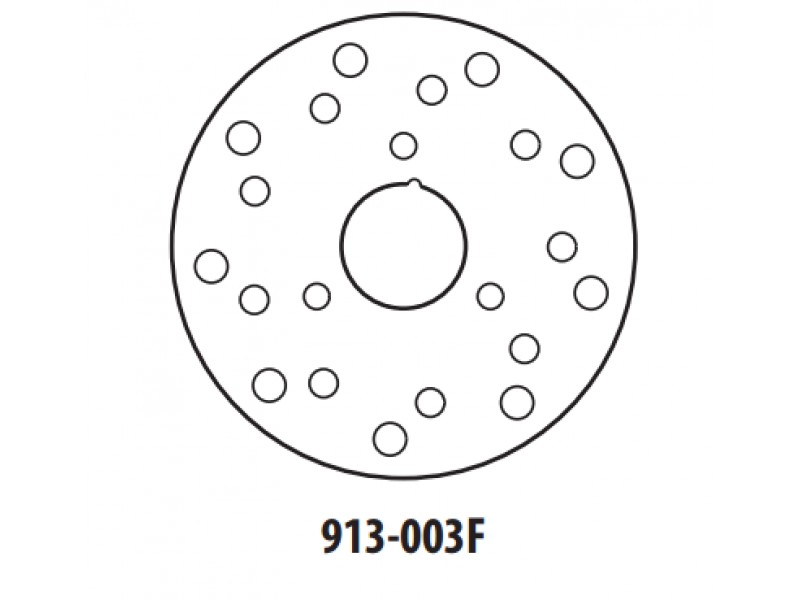 Disc de frana GOLDFREN 913-003F fata 154 mm Disc de frana GOLDFREN 913-003F fata 154 mm