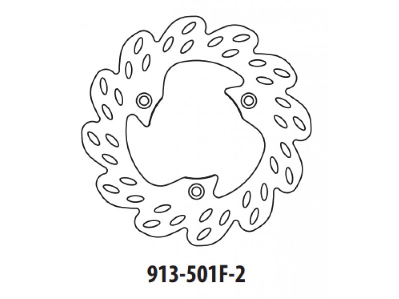 Disc de frana GOLDFREN 913-501F-2 fata 218 mm
