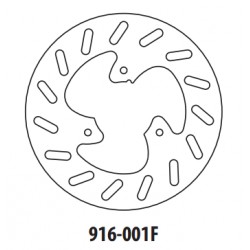 Disc de frana GOLDFREN 916-001F fata 190 mm Disc de frana GOLDFREN 916-001F fata 190 mm