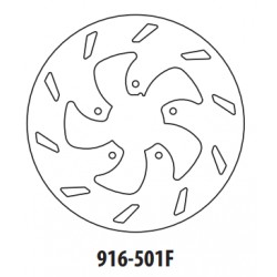 Disc de frana GOLDFREN 916-501F fata 220 mm Disc de frana GOLDFREN 916-501F fata 220 mm