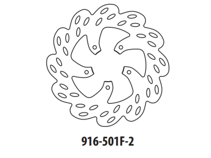 Disc de frana GOLDFREN 916-501F-2 fata 220 mm Disc de frana GOLDFREN 916-501F-2 fata 220 mm