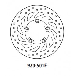 Disc de frana GOLDFREN 920-501F fata 260 mm Disc de frana GOLDFREN 920-501F fata 260 mm