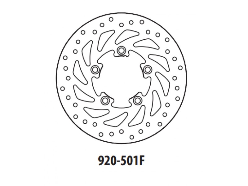 Disc de frana GOLDFREN 920-501F fata 260 mm Disc de frana GOLDFREN 920-501F fata 260 mm