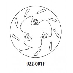 Disc de frana GOLDFREN 922-001F fata 199,8 mm Disc de frana GOLDFREN 922-001F fata 199,8 mm