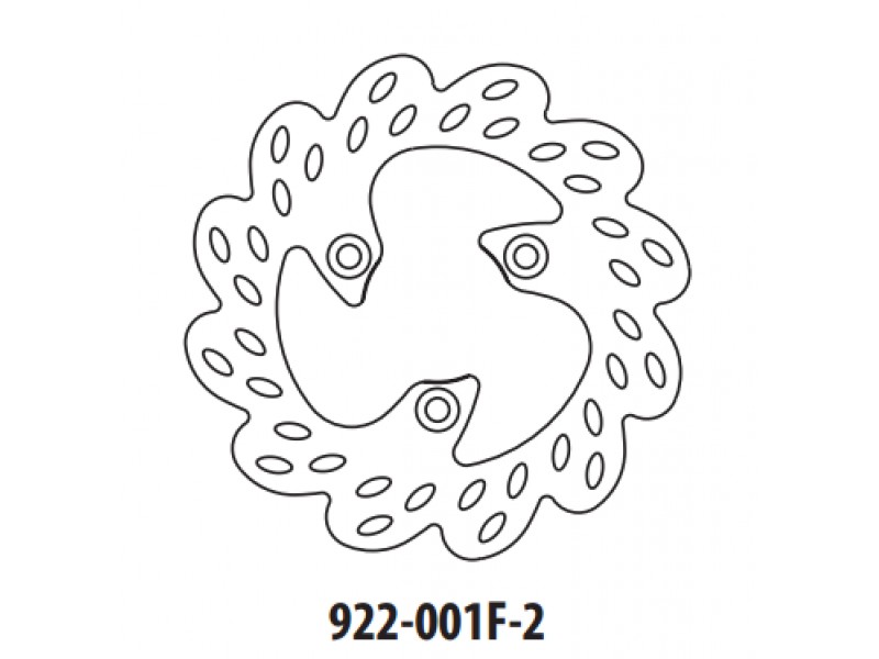 Disc de frana GOLDFREN 922-001F-2 fata 199,8 mm Disc de frana GOLDFREN 922-001F-2 fata 199,8 mm