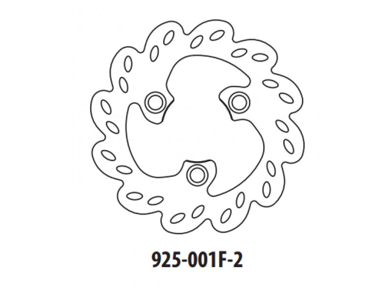Disc de frana GOLDFREN 925-001F-2 fata 180 mm Disc de frana GOLDFREN 925-001F-2 fata 180 mm
