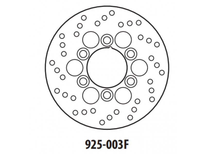 Disc de frana GOLDFREN 925-003F fata 180 mm Disc de frana GOLDFREN 925-003F fata 180 mm
