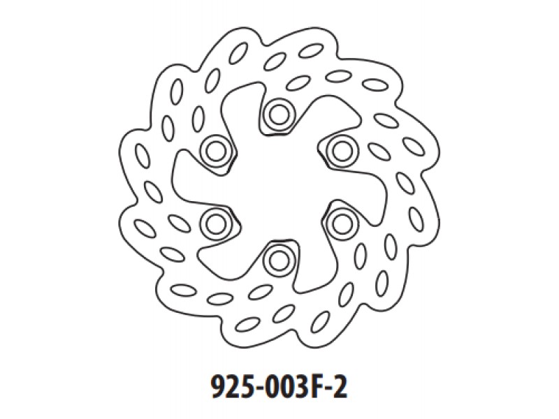 Disc de frana GOLDFREN 925-003F-2 fata 180 mm Disc de frana GOLDFREN 925-003F-2 fata 180 mm