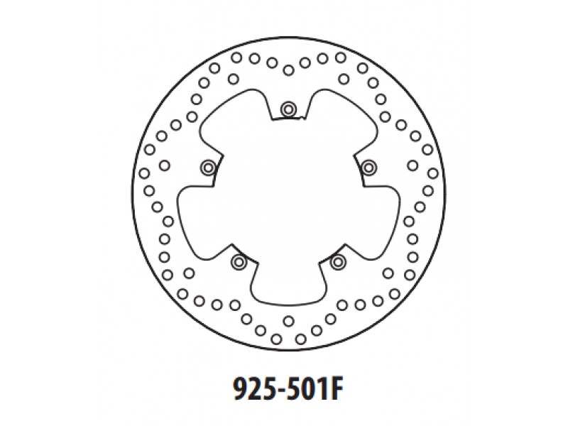 Disc de frana GOLDFREN 925-501F fata 260 mm Disc de frana GOLDFREN 925-501F fata 260 mm