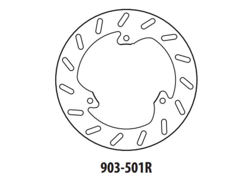 Disc de frana GOLDFREN 903-501R spate 230 mm Disc de frana GOLDFREN 903-501R spate 230 mm