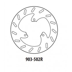 Disc de frana GOLDFREN 903-502R spate 230 mm Disc de frana GOLDFREN 903-502R spate 230 mm