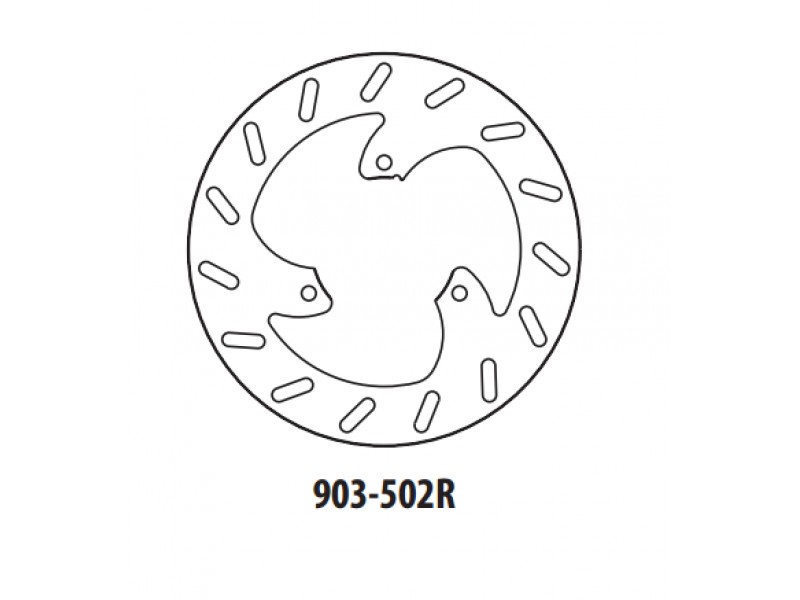 Disc de frana GOLDFREN 903-502R spate 230 mm Disc de frana GOLDFREN 903-502R spate 230 mm