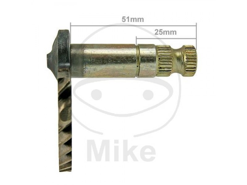 Kick start shaft JMT 51mm/25mm