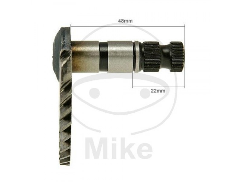 Kick start shaft JMT 48mm/22mm Kick start shaft JMT 48mm/22mm