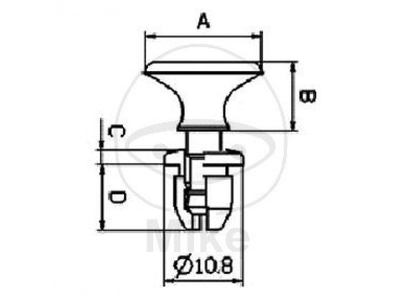 Nituri din plastic JMT 10 bucati