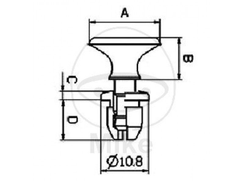 Nituri din plastic JMT 10 bucati