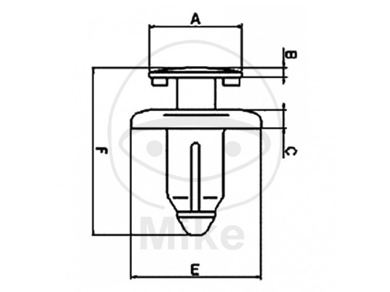 Nituri din plastic JMT 10 bucati