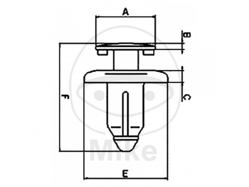 Nituri din plastic JMT 10 bucati