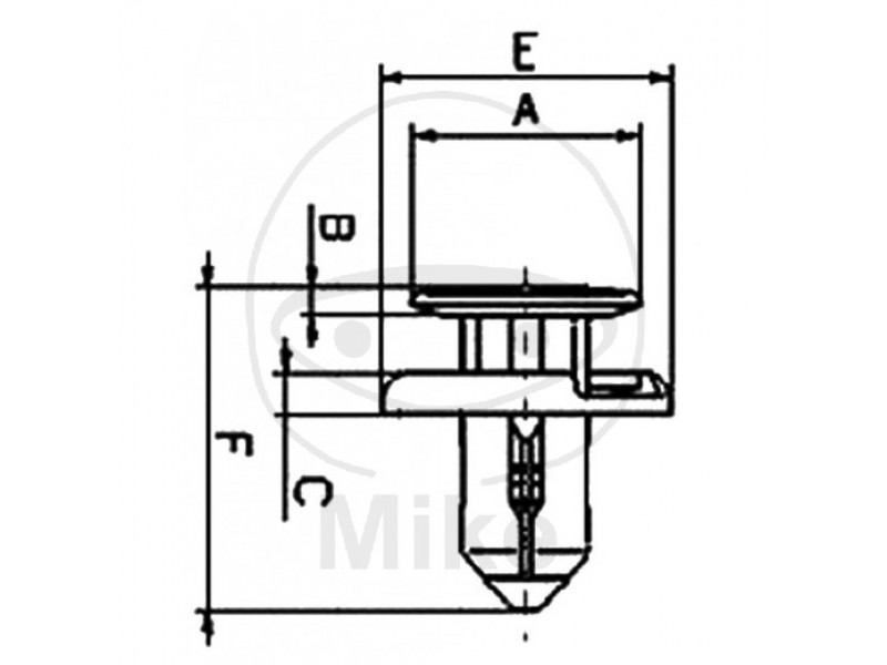 Nituri din plastic JMT 10 bucati