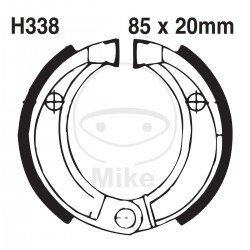 Brake shoe set EBC H338G canelati nu contin arcurile Brake shoe set EBC H338G canelati nu contin arcurile