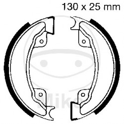 Brake shoe set EBC H332G canelati inclusiv arcurile Brake shoe set EBC H332G canelati inclusiv arcurile