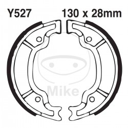 Brake shoe set EBC Y527G canelati inclusiv arcurile Brake shoe set EBC Y527G canelati inclusiv arcurile