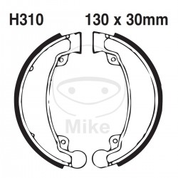 Brake shoe set EBC H310G canelati inclusiv arcurile Brake shoe set EBC H310G canelati inclusiv arcurile