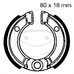 Brake shoe set EBC H301 inclusiv arcurile Brake shoe set EBC H301 inclusiv arcurile