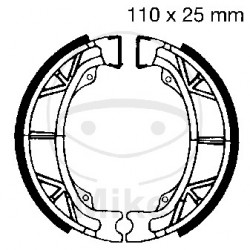 Brake shoe set EBC H303 inclusiv arcurile Brake shoe set EBC H303 inclusiv arcurile