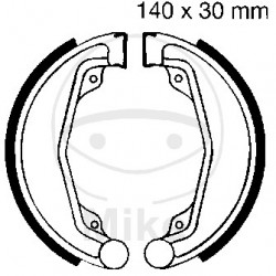 Brake shoe set EBC H309 inclusiv arcurile Brake shoe set EBC H309 inclusiv arcurile