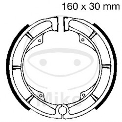 Brake shoe set EBC S606 inclusiv arcurile Brake shoe set EBC S606 inclusiv arcurile