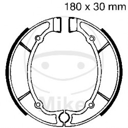 Brake shoe set EBC Y514 inclusiv arcurile Brake shoe set EBC Y514 inclusiv arcurile