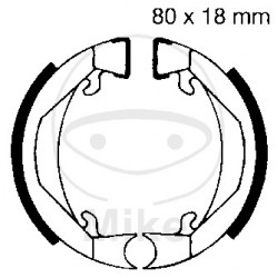 Brake shoe set EBC H322 inclusiv arcurile Brake shoe set EBC H322 inclusiv arcurile