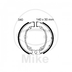 Brake shoe set EBC H340 inclusiv arcurile Brake shoe set EBC H340 inclusiv arcurile