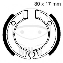 Brake shoe set EBC Y501 inclusiv arcurile Brake shoe set EBC Y501 inclusiv arcurile