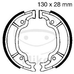 Brake shoe set EBC Y527 inclusiv arcurile Brake shoe set EBC Y527 inclusiv arcurile