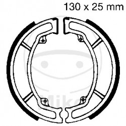 Brake shoe set EBC H350 inclusiv arcurile Brake shoe set EBC H350 inclusiv arcurile