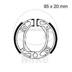 Brake shoe set EBC H333 inclusiv arcurile Brake shoe set EBC H333 inclusiv arcurile