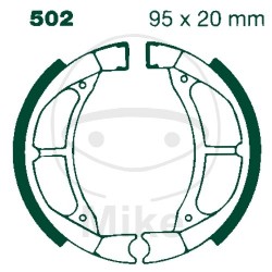Brake shoe set EBC Y502 inclusiv arcurile Brake shoe set EBC Y502 inclusiv arcurile