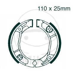 Brake shoe set EBC H353 inclusiv arcurile Brake shoe set EBC H353 inclusiv arcurile