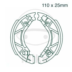 Brake shoe set EBC Y530 inclusiv arcurile Brake shoe set EBC Y530 inclusiv arcurile