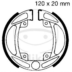 Brake shoe set EBC 932 nu contin arcurile Brake shoe set EBC 932 nu contin arcurile