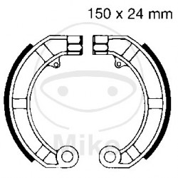 Brake shoe set EBC V903 nu contin arcurile Brake shoe set EBC V903 nu contin arcurile