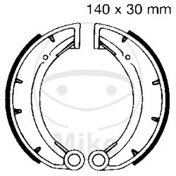 Brake shoe set EBC 979 nu contin arcurile Brake shoe set EBC 979 nu contin arcurile